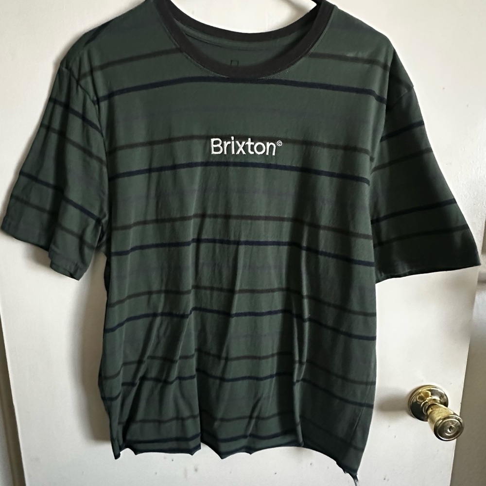 Brixton Forest and Navy Tee